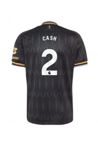 Aston Villa Matty Cash #2 Jalkapallovaatteet Vieraspaita 2026-27 Lyhythihainen